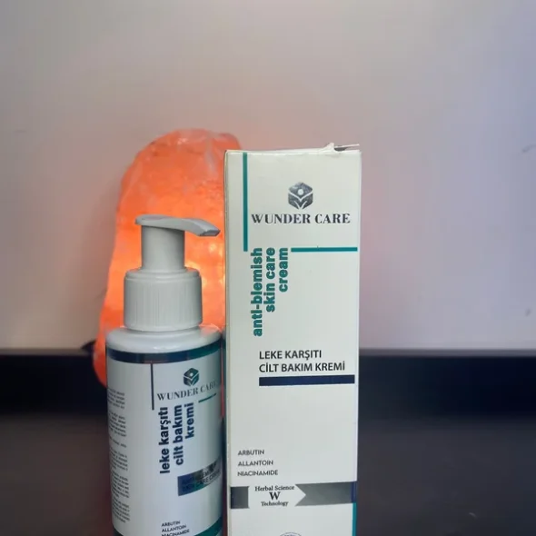WUNDER CARE - Leke Karşıtı Cilt Bakım Kremi