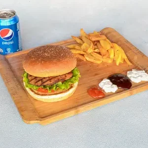 Kids Chicken Burger Menü