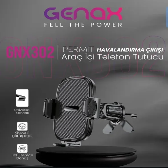 Genax GNX302 PERMIT – Araç İçi Telefon Tutucu