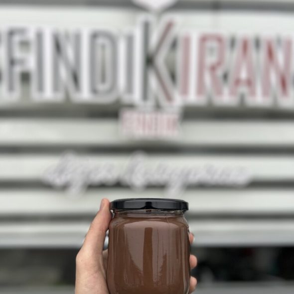 Fındık Parçacıklı Çikolatalı Fındık Kreması 400gr