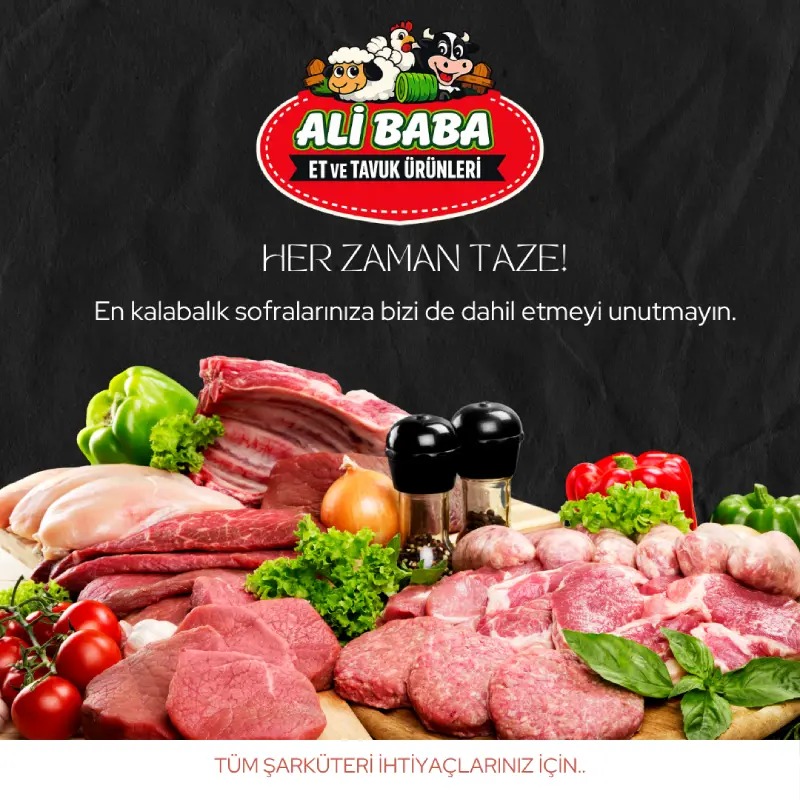 Ali Baba Et ve Tavuk Ürünleri