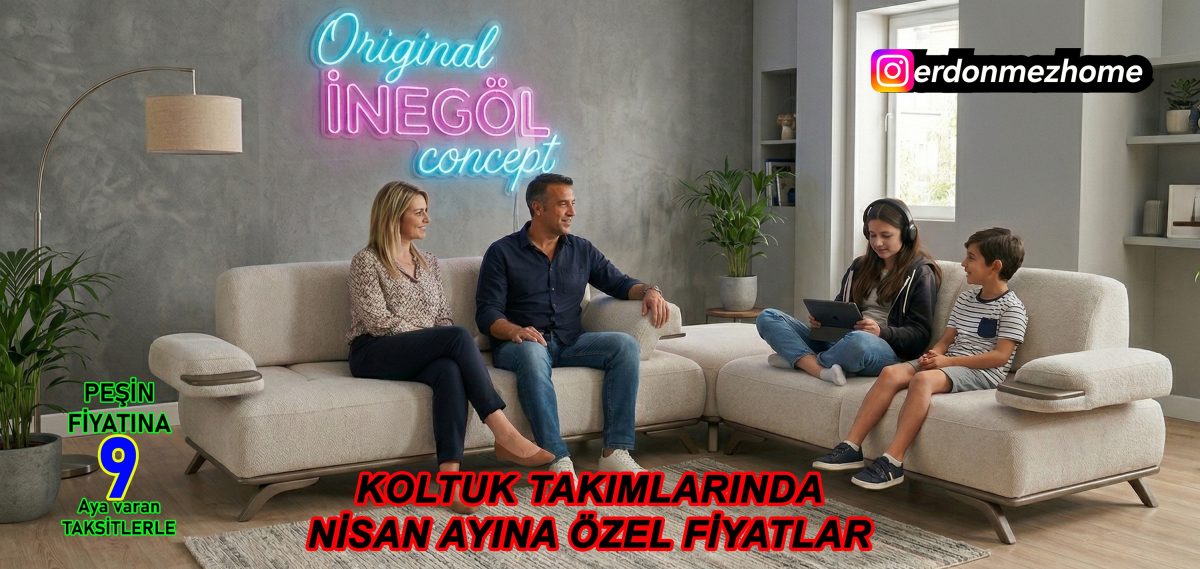 Koltuk Takımlarında Nisan Ayına Özel Kampanya