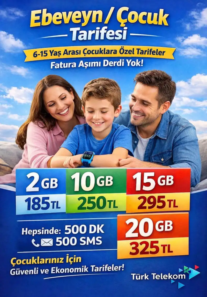 Ebeveyn Çocuk Tarifesi