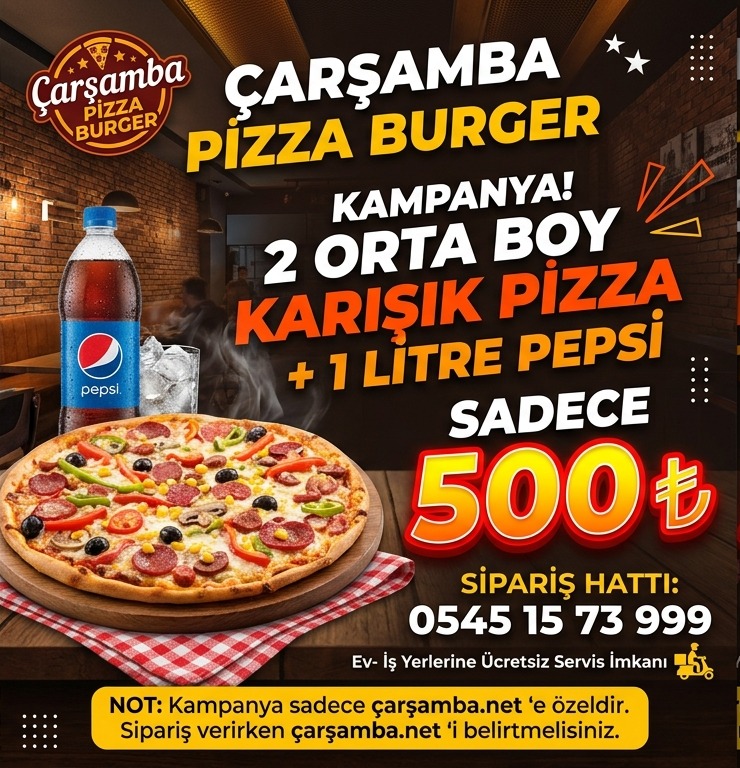 Çarşamba Pizza Burger