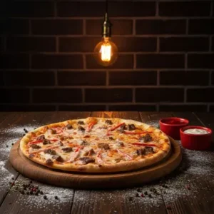 Pastırmalı Pizza