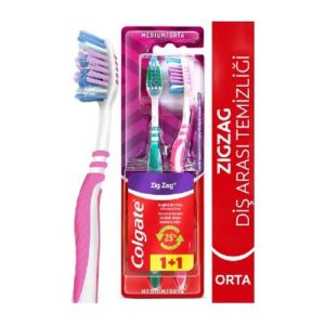 Colgate Diş Fırçası Zig Zag Orta 1+1