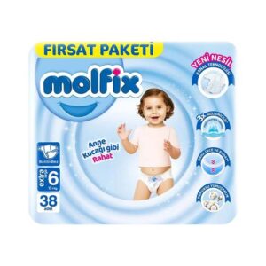 Molfix Bebek Bezi 6 Numara 38'li