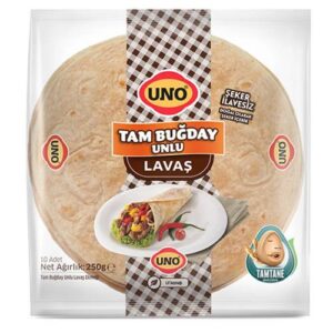 Uno Tam Buğday Lavaş 15 Cm