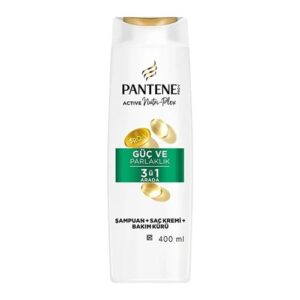 Pantene Şampuan 3 u 1 Güç ve Parlaklık 400 ml