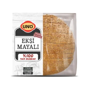 Uno Ekşi Mayalı 0 Tam Buğday Ekmeği 450 gr