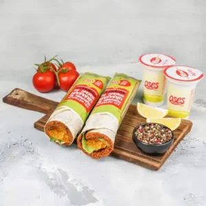 2'li Doritoslu Mega Çiğ Köfte Dürüm Menü
